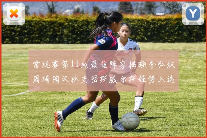 常规赛第11轮最佳阵容揭晓李弘权周琦陶汉林史密斯威尔斯强势入选